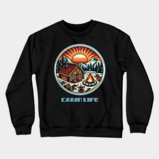 Cabin in the woods Crewneck Sweatshirt